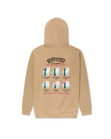 RIPNDIP SUSHI NERM HOODIE IN SANDBRAUN MULTICOLOR
