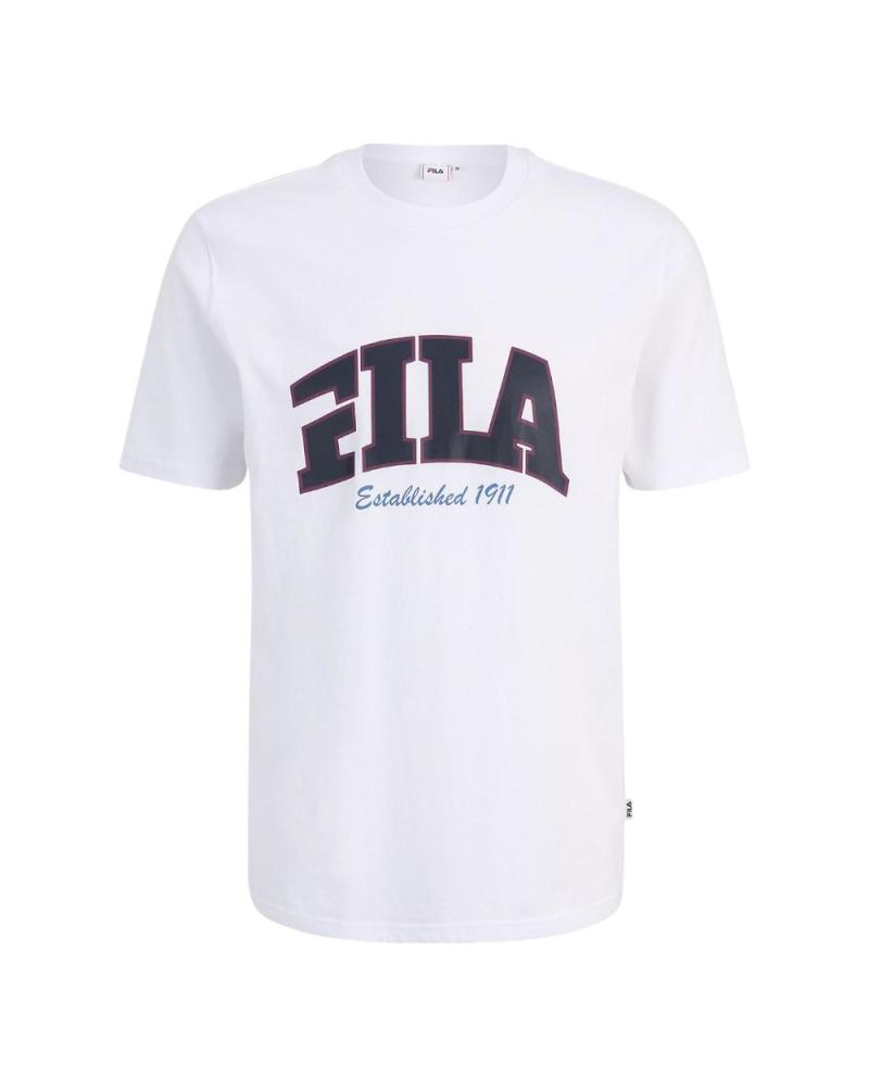 -FILA-FILA T-SHIRT LANAKEN WEISS FAM0882-10001-10001