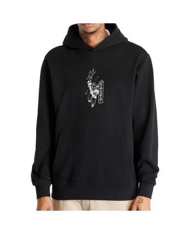 SUDADERA CON CAPUCHA RIPNDIP RYU EMBROIDERED COLOR NEGRO MULTICOLOR