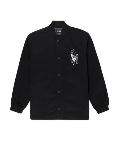 RIPNDIP RYU BOMBERJACKE SCHWARZ MEHRFARBIG MULTICOLOR