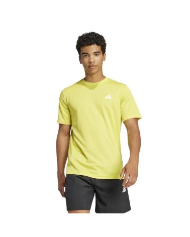 T-SHIRT ADIDAS TRAIN ESSENTIALS BASE JC5192 JAUNE AMARILLO