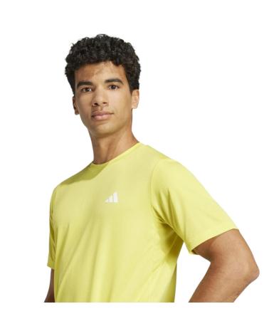 T-SHIRT ADIDAS TRAIN ESSENTIALS BASE JC5192 JAUNE AMARILLO