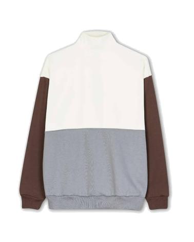 KAOTIKO CREW BUTTONS MATTHEW IVORY-P MULTICOLOR SWEATSHIRT MULTICOLOR