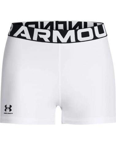 SHORT UNDER ARMOUR HG SHORTY COMPRESSIONE BIANCHE 1383629-100 CLARO