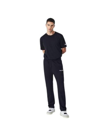 PANTALONE CHAMPION STRAIGHT HEM NERO - RIF. 220305-KK001 NEGRO