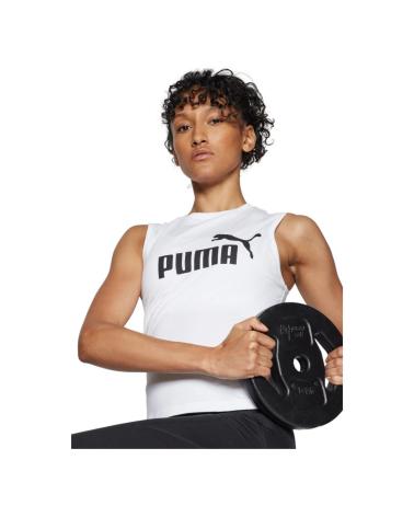 REGATA PUMA ESSENTIALS Nº1 SLIM BRANCA 684968-02 CLARO