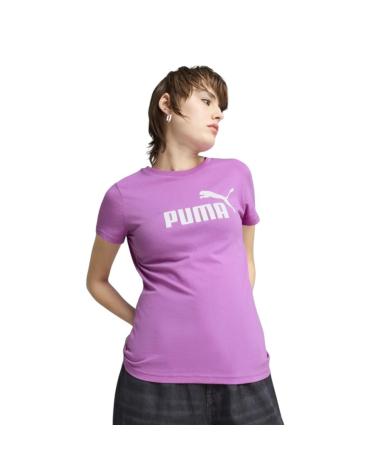 PUMA ESSENTIALS Nº 1 LOGO TEE WILD BERRY 682371 VIOLETA