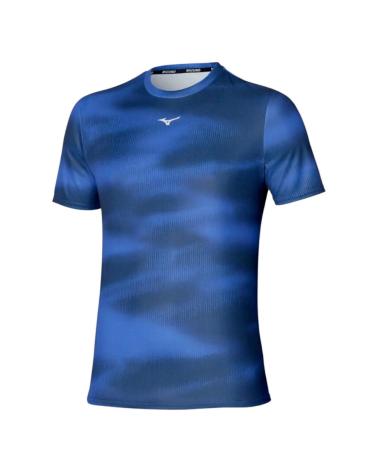 MAGLIETTA DA RUNNING MIZUNO IMPULSE CORE GRAPHIC ROYAL BLU J2GAC010-16 AZUL