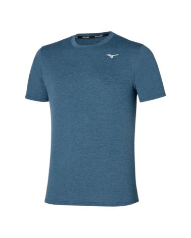 MAGLIETTA DA RUNNING MIZUNO IMPULSE CORE BLU J2GAC019-05 AZUL