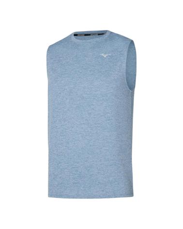 MAGLIA RUNNING SENZA MANICHE MIZUNO IMPULSE CORE SLEEVELESS CELESTE J2GAC011-02 AZUL