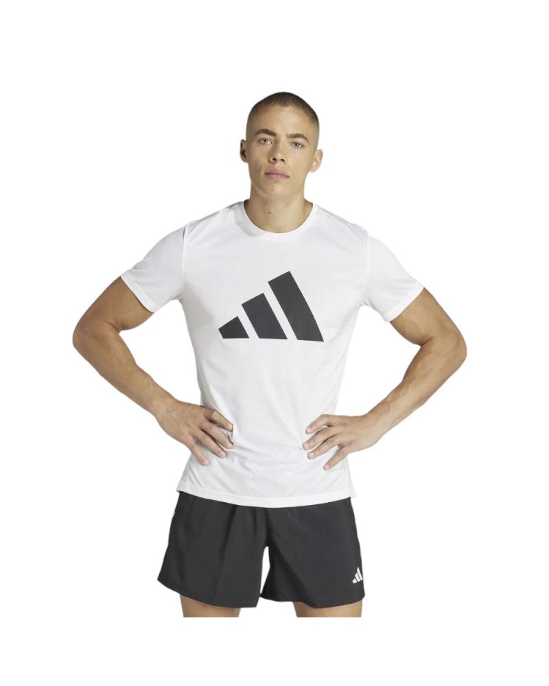 T-SHIRT ADIDAS RUN IT IN0075 BLANC WHITE