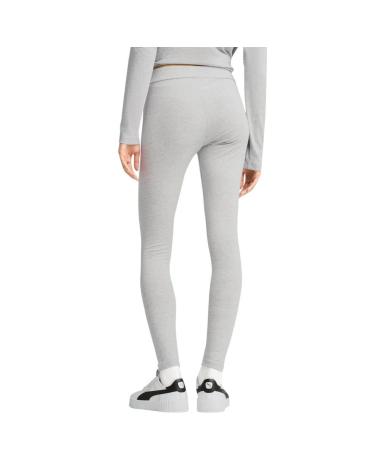 LEGGINGS PUMA ESSENTIALS Nº1 LOGO 682422-04 GRIGIO GRIS