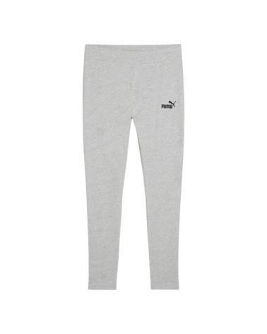 LEGGINGS PUMA ESSENTIALS Nº1 LOGO 682422-04 GRIGIO GRIS