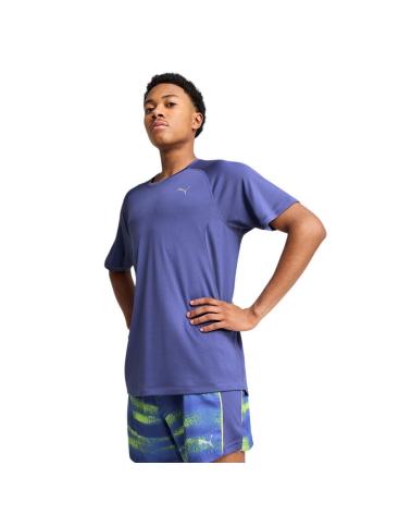 PUMA T-SHIRT TECNICA RUNNING RUN VELOCITY 526600-46 VIOLA 46