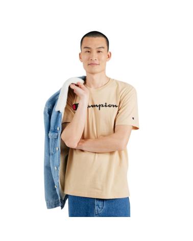 T-SHIRT CHAMPION LEGACY STANDARD FIT MS091 BEGE 220256 MS091