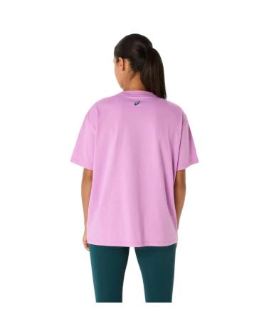 ASICS LOGO TEE 2032C843-701 - VIOLETTES DAMEN-T-SHIRT VIOLETA