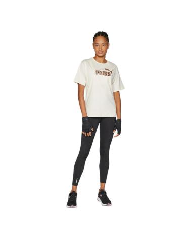 PUMA CAMISETA ESSENTIALS GRAPHIC ANIMAL 688532-87 BEIGE BEIGE