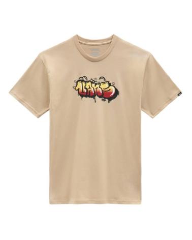 VANS OFF THE WALL CAMISETA TAGGED TEE TAOS TAUPE MULTICOLOR PARA HOMBRE MULTICOLOR