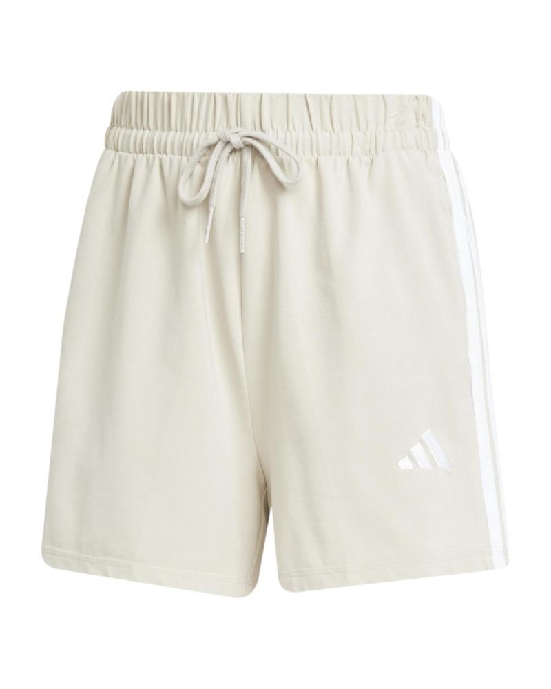 -ADIDAS-SHORT-3BANDAS-SJ-SHO-JE1195-CASUAL-MUJER-BEIGE