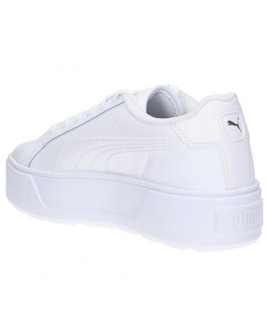 Sneaker für Damen und Mädchen und Junge PUMA 387374 KARMEN L JR 01 WHITE