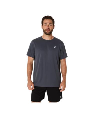 ASICS CORE SS TOP 2011D221-020 GRIGIO PER CORSA GRIS