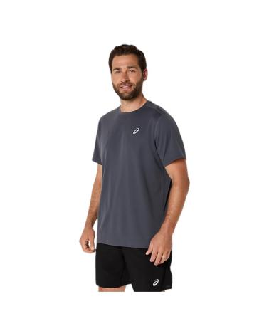 ASICS CORE SS TOP 2011D221-020 GRAU FÜR LAUFSPORT GRIS