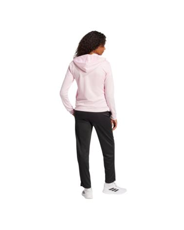 ADIDAS W LINEAR TS JD2702 - TUTA ROSA E NERA ROSA