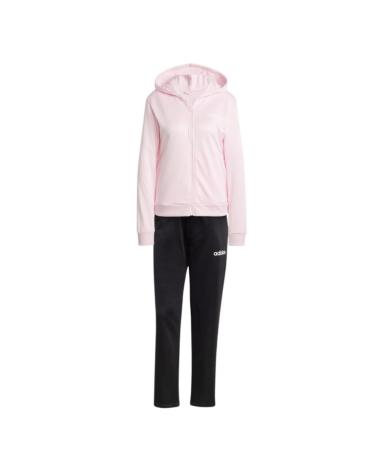 ADIDAS W LINEAR TS JD2702 - TUTA ROSA E NERA ROSA