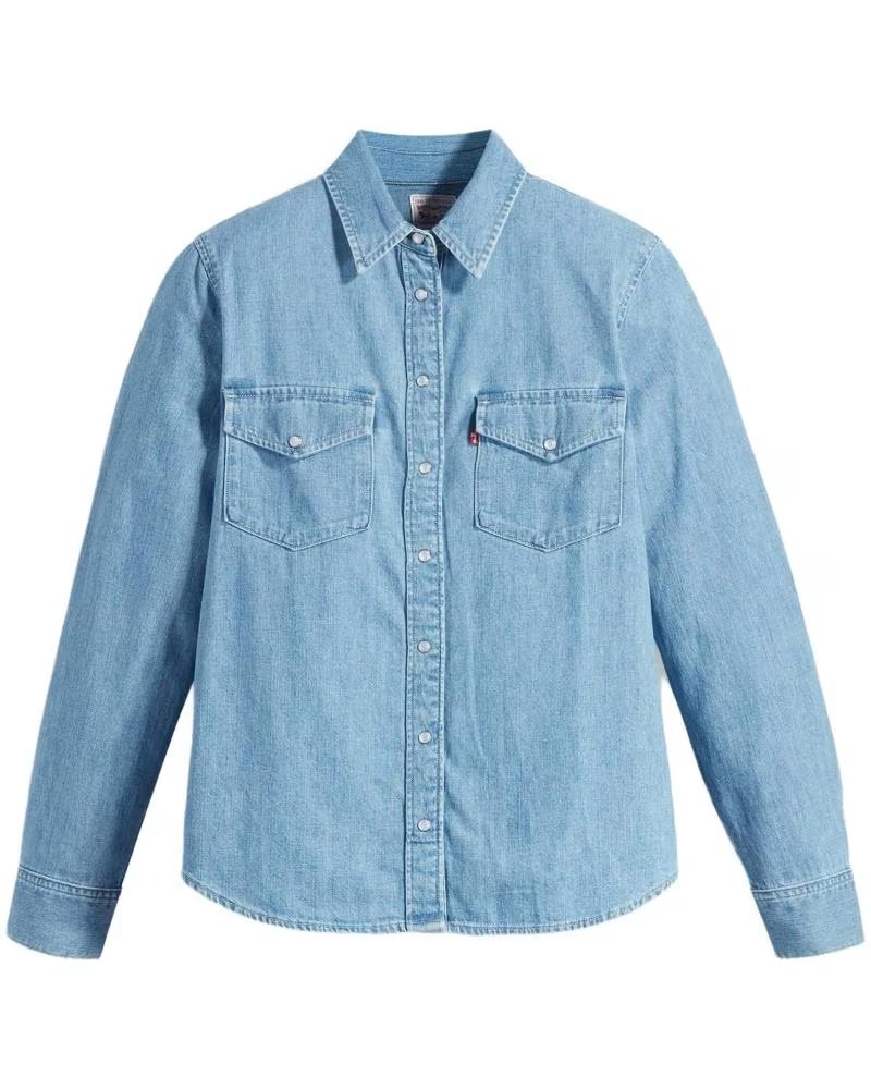 LEVIS Camisa 16786-0018 en azul para mujer AZUL