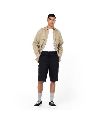 DICKIES 13-INCH MULTI-POCKET WORK SHORTS BLACK MULTICOLOR
