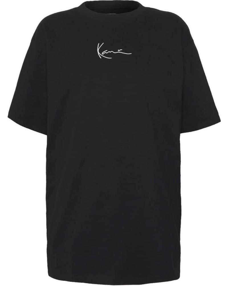 KARL KANI SMALL SIGNATURE TEE T-SHIRT NERO NEGRO