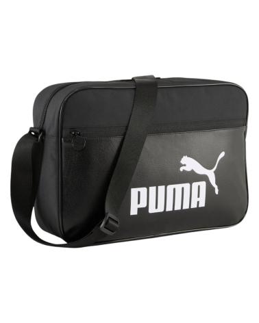 BOLSA A TIRACOLO PUMA CAMPUS REPORTER MÉDIA 8.5L PRETO 091297-01 NEGRO