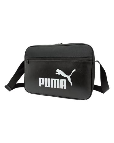 BOLSA A TIRACOLO PUMA CAMPUS REPORTER MÉDIA 8.5L PRETO 091297-01 NEGRO