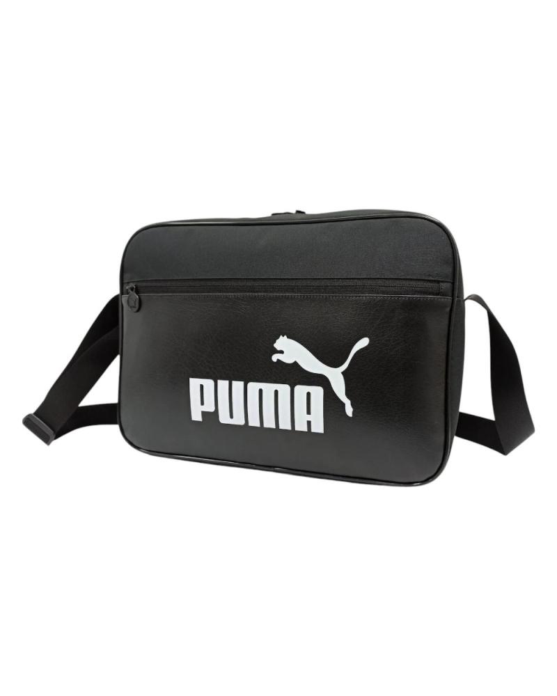 BOLSA A TIRACOLO PUMA CAMPUS REPORTER MÉDIA 8.5L PRETO 091297-01 NEGRO