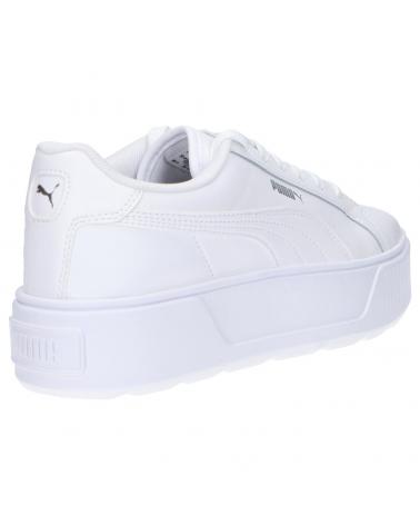 Sneaker für Damen und Mädchen und Junge PUMA 387374 KARMEN L JR 01 WHITE