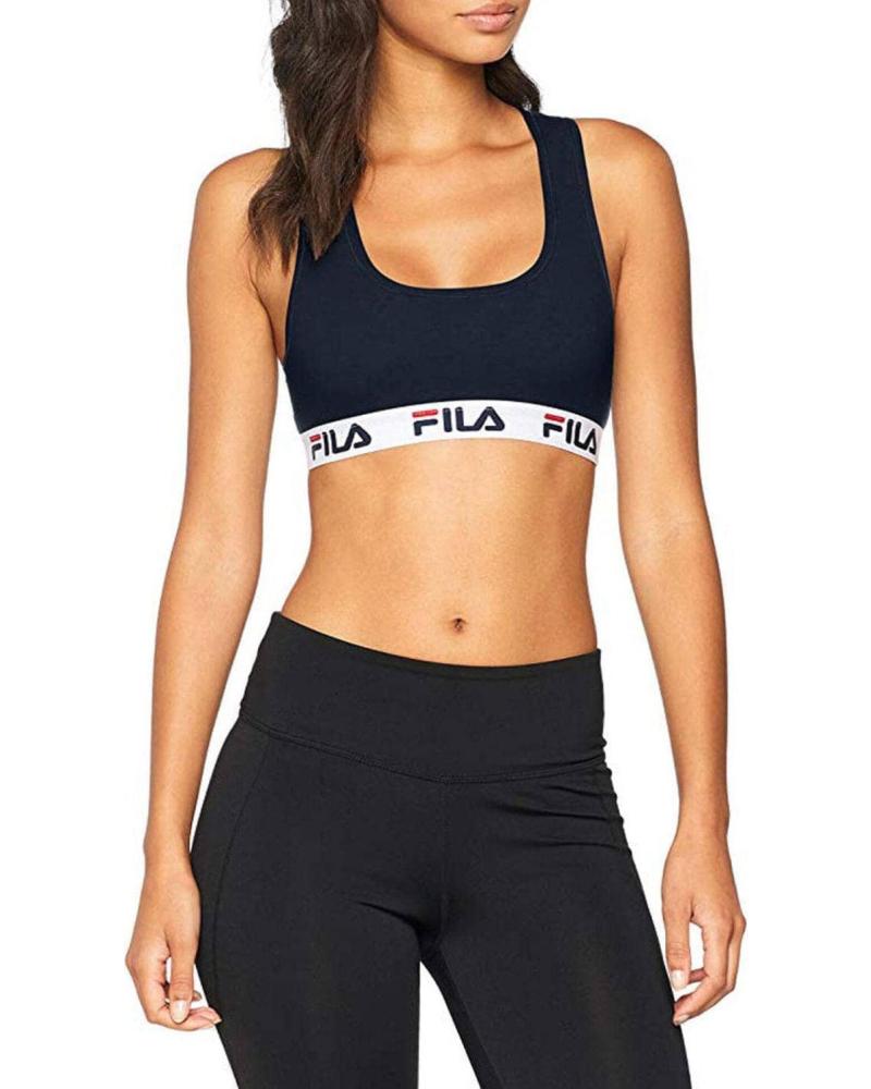 FILA URBAN NAVY SPORT-BH MIT MEHRFARBIGEM LOGO MULTICOLOR