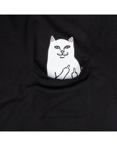RIPNDIP CAMISETA LORD NERMAL POCKET TEE BLACK MULTICOLOR