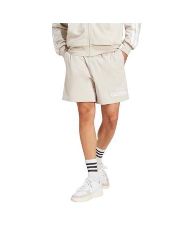 CALÇÕES ADIDAS LIN SJ SHO JC9346 BEGE BEIGE