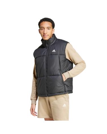 -ADIDAS-CHALECO-BSC-3-BANDAS-POFFY-IV9245-VEST-CHAQUETON-HOMBR-NEGRO