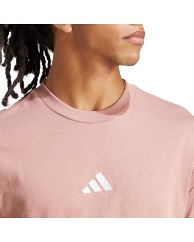 CAMISETA ADIDAS SJ T ROSA CON LOGO CENTRAL JE6395 ROSA