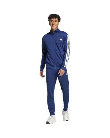 ADIDAS 3-STRIPES TRACKSUIT JI8859 NAVY BLUE WITH WHITE STRIPES AZUL MARINO