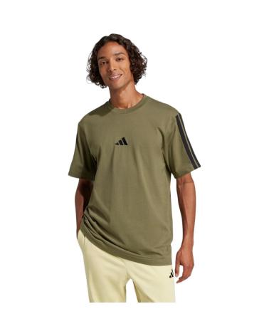 -ADIDAS-CAMISETA-3-BANDAS-SJ-T-B-JW1947-HOMBRE-VERDE