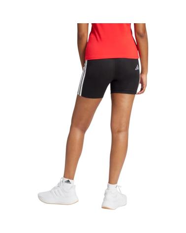 ADIDAS 3-STRIPES SPORT SHORTS JE1223 BLACK WITH WHITE NEGRO