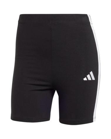 ADIDAS 3-STRIPES SPORT SHORTS JE1223 BLACK WITH WHITE NEGRO