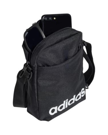 ADIDAS LINEAR ORG JE8341 SHOULDER BAG BLACK NEGRO