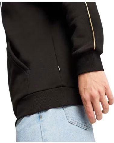 PUMA SUDADERA ESSENTIALS TAPE MINIMAL GOL HOODIE ALPINES NOW NEGR NEGRO