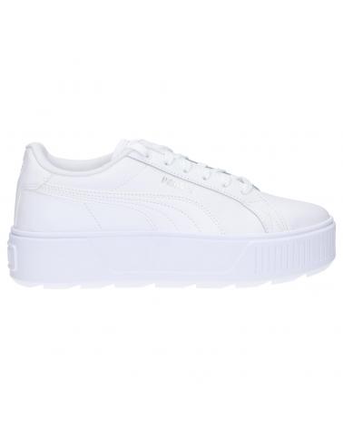 Sneaker für Damen und Mädchen und Junge PUMA 387374 KARMEN L JR 01 WHITE