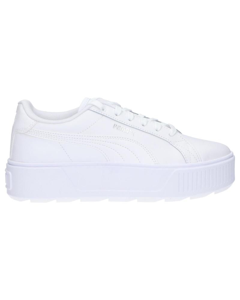Sneaker für Damen und Mädchen und Junge PUMA 387374 KARMEN L JR 01 WHITE