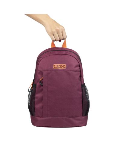 ZAINO MUNICH SLIM MINI 11 LITRI BORDEAUX 6500263 ROJO