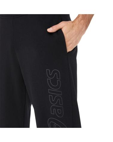 Calças-para-fãs-de-esportes-ASICS-PANTALONES-LOGO-SWEATPANT-GRAFITO-GRIS-2031E189-002-PANT-HOM-NEGRO
